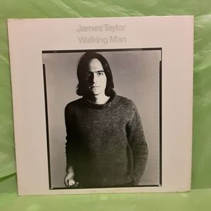 Vintage 1974 James Taylor "Walking Man" Vinyl LP Album.